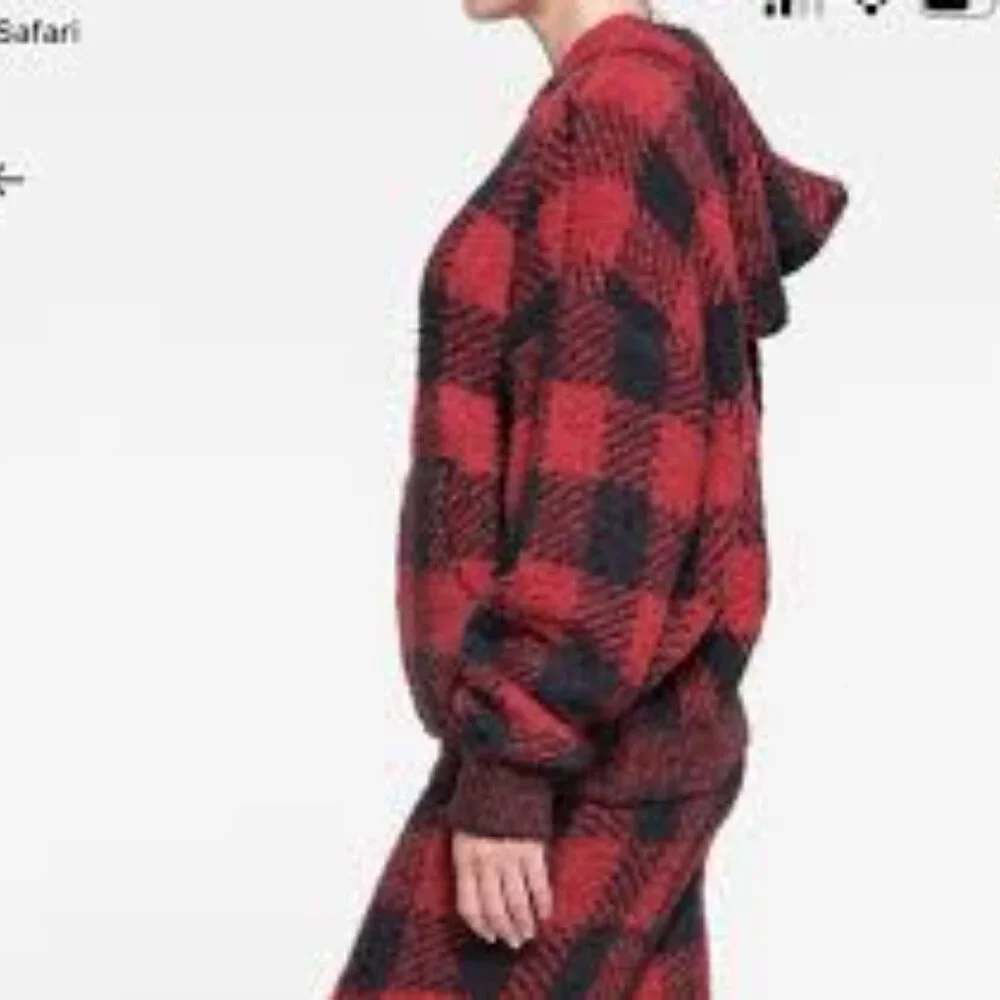 B3-NWT SKIMS UNISEX COZY KNIT HOODIE WITH KANGAROO POCKETS - Picture 5 of 5